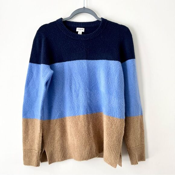 J. Crew Crewneck Wool Sweater in Extra-Soft Yarn - Picture 2 of 5